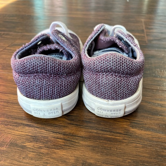 Purple Converse Chuck Taylor’s - Picture 3 of 5